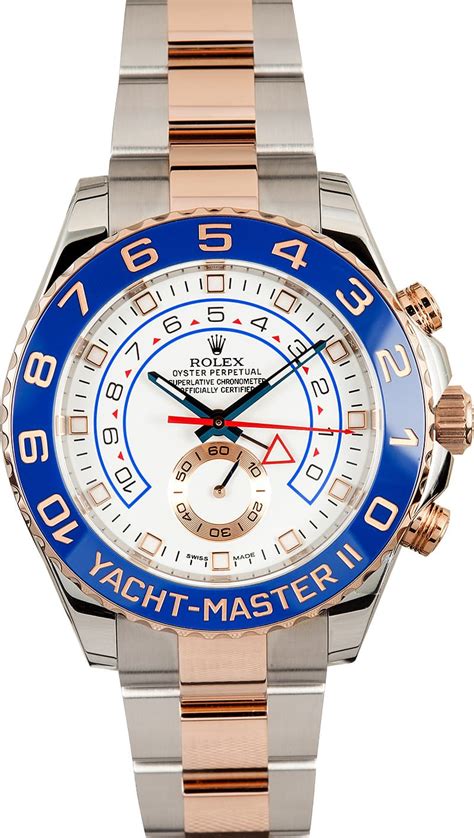 rolex yacht master ii rose gold.